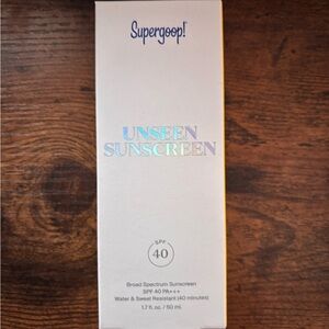 Supergoop!Unseen Sunscreen SPF 40 - NIB/Full Size